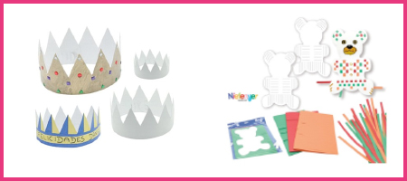 plantillas de papel y cartulina